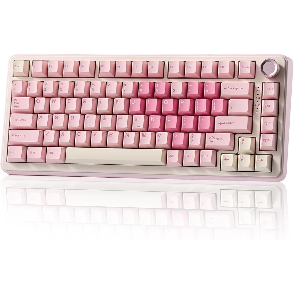 YUNZII B75 PRO Wireless Mechanical Keyboard,75% Hot Swappable Backlit NEW